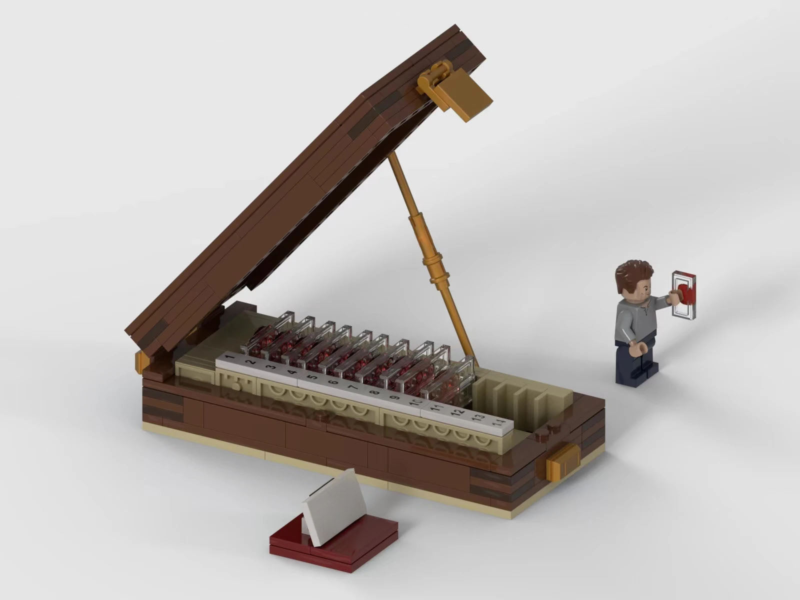 Blood Sample Trophy Box Building Set